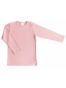 Leela Cotton - Bio Kinder Langarmshirt, altrosa