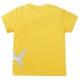 frugi - Bio Kinder T-Shirt "Jaime Applique" mit Hai-Applikation