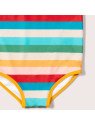 Little Green Radicals -  Kinder Badeanzug mit Regenbogen-Streifen, UPF 50+