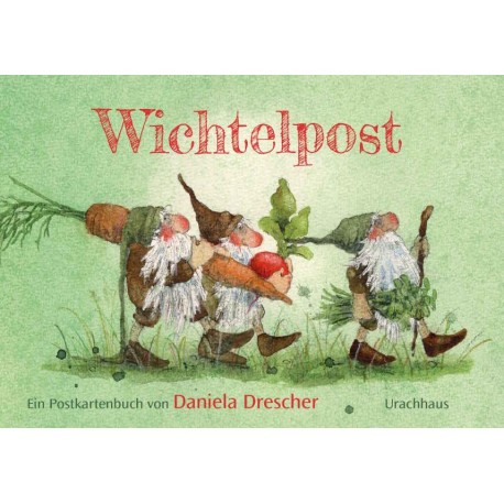 Daniela Drescher - Postkartenbuch "Wichtelpost"