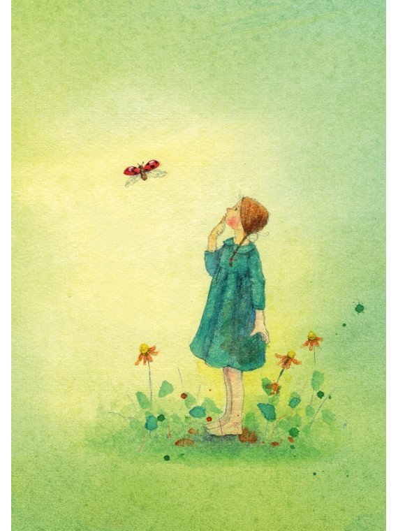 Daniela Drescher - Postkartenbuch "Glückskinder"