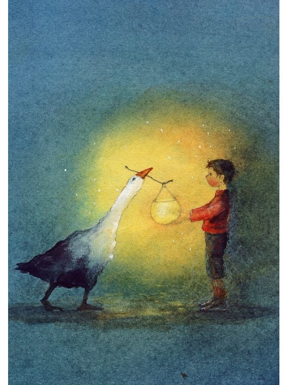 Daniela Drescher - Postkartenbuch "Glückskinder"