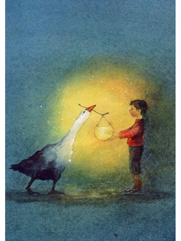 Daniela Drescher - Postkartenbuch "Glückskinder"