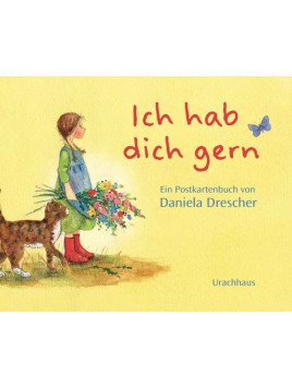 Daniela Drescher - Postkartenbuch "Ich hab dich gern"