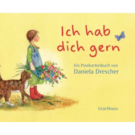 Daniela Drescher - Postkartenbuch "Ich hab dich gern"