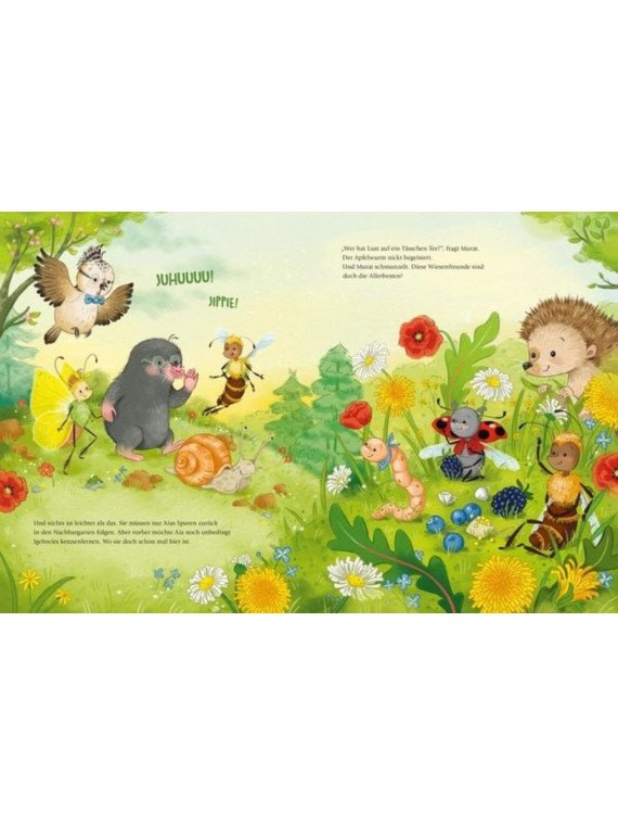 Uticha Marmon - Buch "Die Wiesenfreunde und das Geheimnis unterm Apfelbaum"
