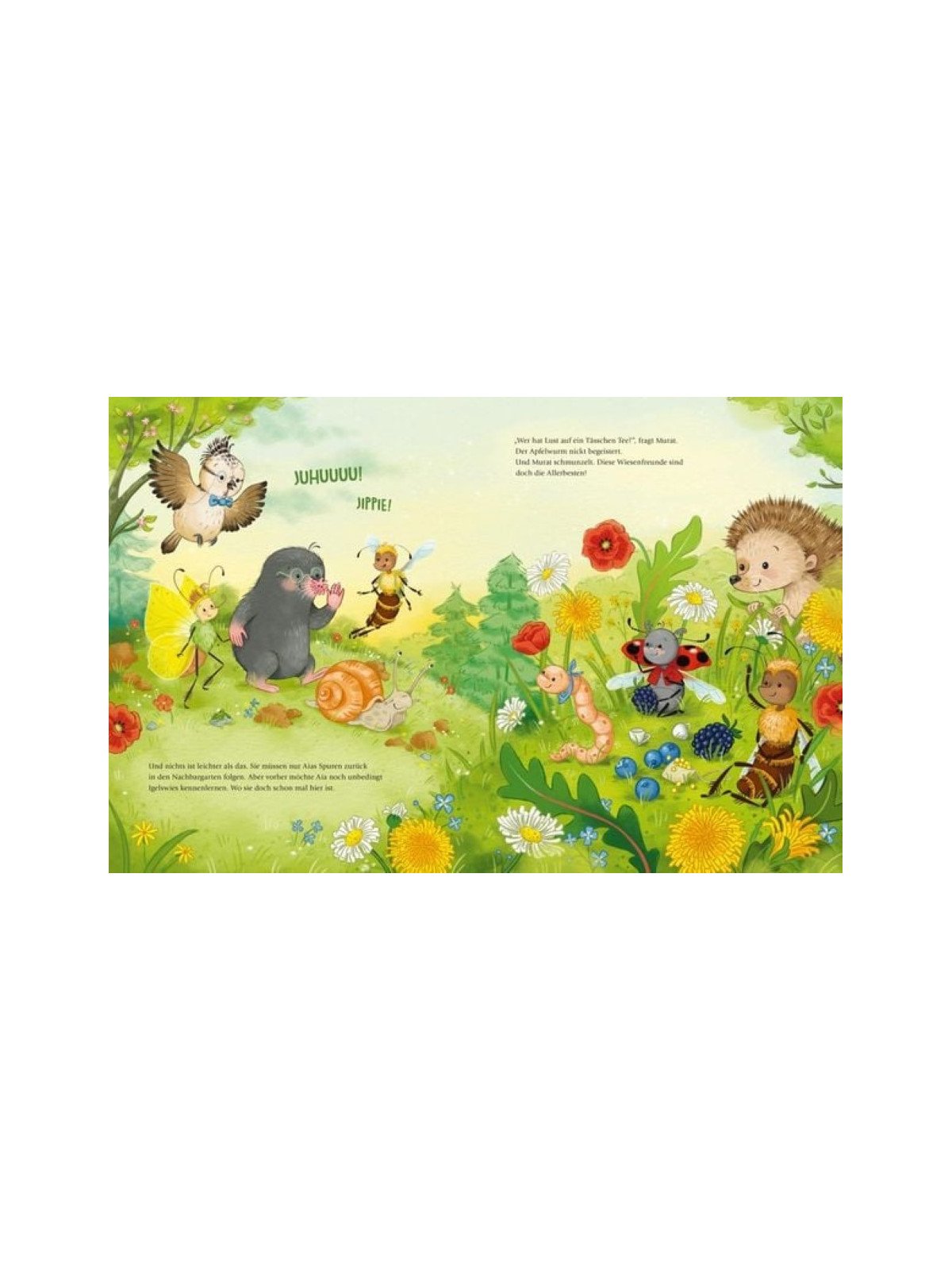 Uticha Marmon - Buch "Die Wiesenfreunde und das Geheimnis unterm Apfelbaum"