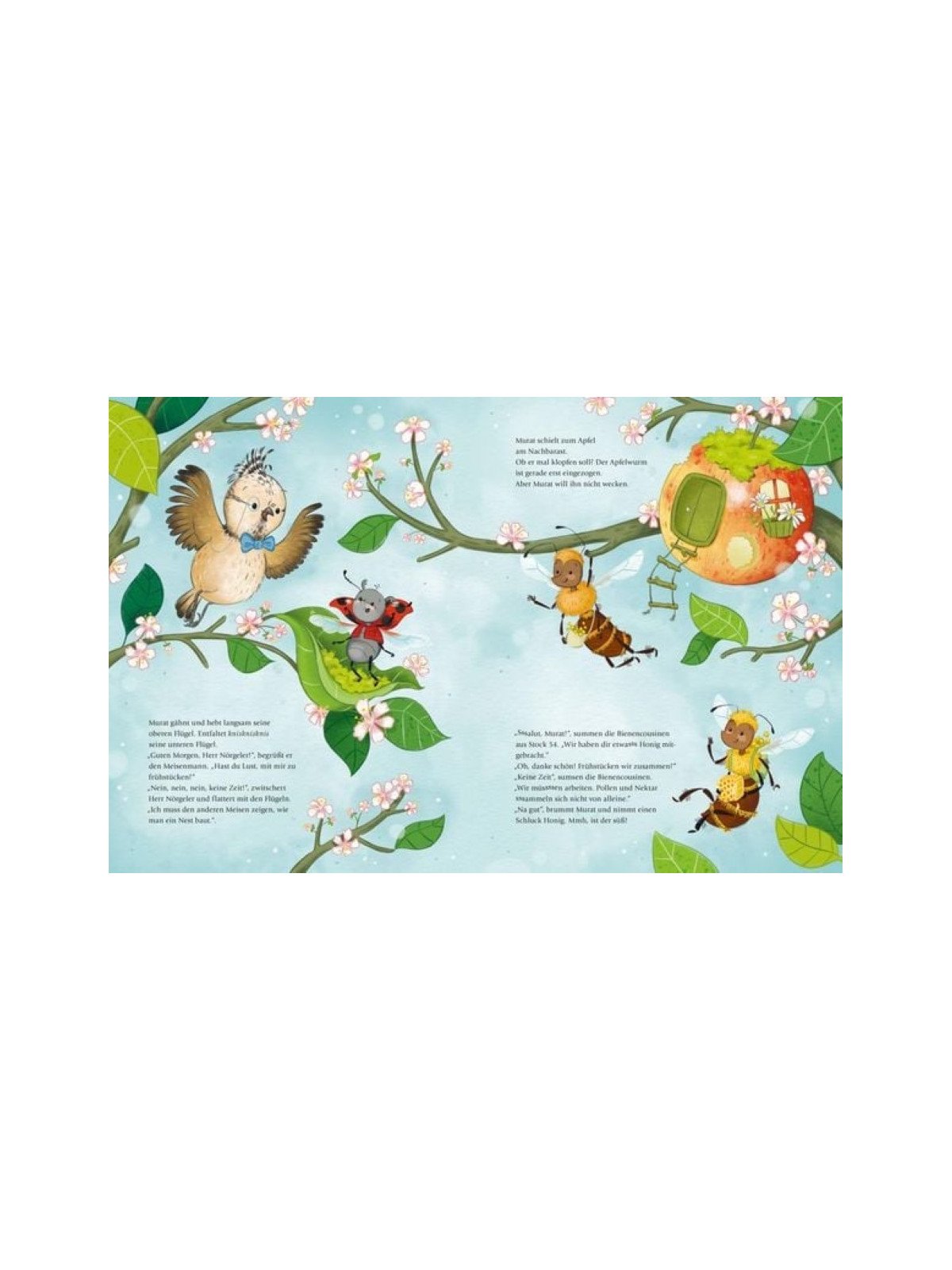 Uticha Marmon - Buch "Die Wiesenfreunde und das Geheimnis unterm Apfelbaum"