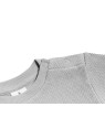 Leela Cotton - Bio Kinder Sweatshirt mit Waffelstruktur, grau-melange