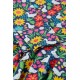 frugi - Bio Kinder Jersey Kleid "Sofia" mit Enten/Blumen-Allover