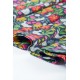 frugi - Bio Kinder Jersey Kleid "Sofia" mit Enten/Blumen-Allover