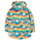 frugi - Kinder Regenjacke "Puddle Buster" mit Sternen-Allover, gefüttert
