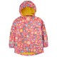 frugi - Kinder Regenjacke "Puddle Buster" mit Blumen-Allover, gefüttert