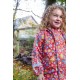 frugi - Kinder Regenjacke "Puddle Buster" mit Blumen-Allover, gefüttert
