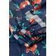 frugi - Kinder Regenjacke "Puddle Buster" mit Tiger-Allover, gefüttert