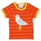 Toby tiger - Bio Kinder T-Shirt mit Möwen-Applikation