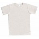 Leela Cotton - Bio Kinder T-Shirt, beige melange