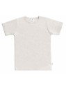 Leela Cotton - Bio Kinder T-Shirt, beige melange