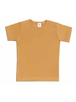 Leela Cotton - Bio Kinder T-Shirt, ingwer