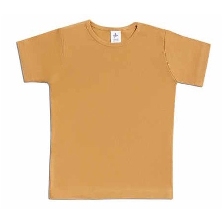 Leela Cotton - Bio Kinder T-Shirt, ingwer
