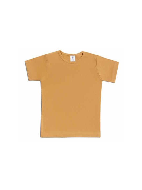 Leela Cotton - Bio Kinder T-Shirt, ingwer