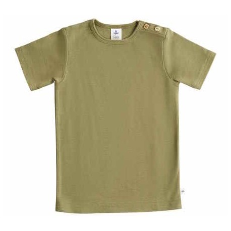 Leela Cotton - Bio Kinder T-Shirt, oliv