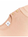 Leela Cotton - Bio Kinder T-Shirt, cafe crema