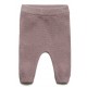 puri organic - Bio Baby Feinstrick Hose, Baumwolle/Seide, zimt