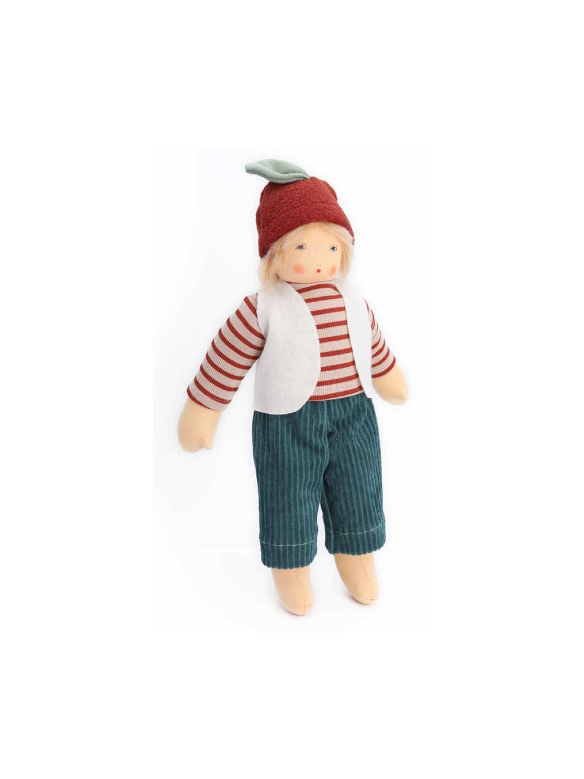 Nanchen Natur - Bio Schmusepuppe "Kastanienkind Karlotta" 38cm