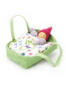 Nanchen Natur - Bio Baby Schmusepuppe "Schwimmschweinchen Sven" 43cm