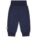 loud + proud - Bio Kinder Sweathose mit Nabelbund, marine