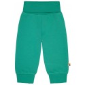 loud + proud - Bio Kinder Sweathose mit Nabelbund, grün