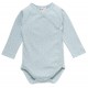 People Wear Organic - Bio Baby Wickelbody mit Punkten, mint