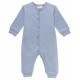 People Wear Organic - Bio Baby Strampler mit Punkten, blau