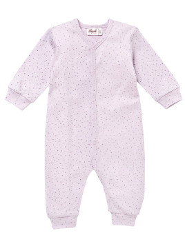 People Wear Organic - Bio Baby Strampler mit Punkten, rosa