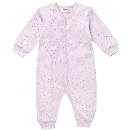 People Wear Organic - Bio Baby Strampler mit Punkten, rosa