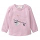 People Wear Organic - Bio Baby Langarmshirt mit Vogel-Applikation