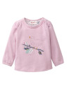 People Wear Organic - Bio Baby Langarmshirt mit Vogel-Applikation