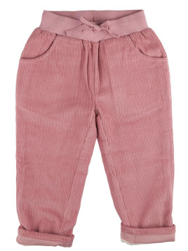 Pigeon - Bio Kinder Cord Hose, gefüttert, rosa