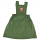 Pigeon - Bio Kinder Cord Latzkleid mit Löwen-Stickerei