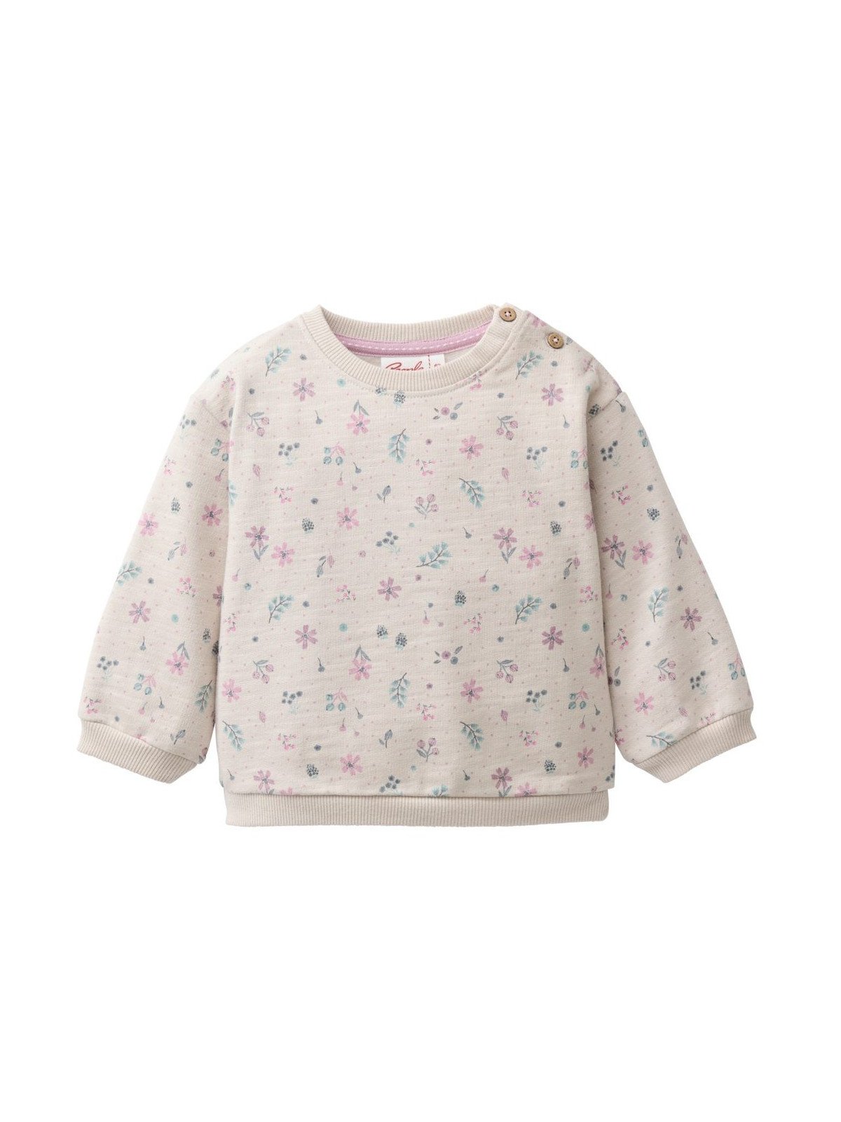 People Wear Organic - Bio Baby Sweatshirt mit Herbstbeeren-Allover
