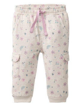 People Wear Organic - Bio Baby Cargo Sweathose mit Taschen und Herbstbeeren-Allover