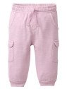 People Wear Organic - Bio Baby Cargo Sweathose mit Taschen, rosa