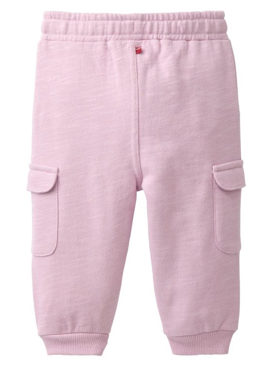 People Wear Organic - Bio Baby Cargo Sweathose mit Taschen, rosa