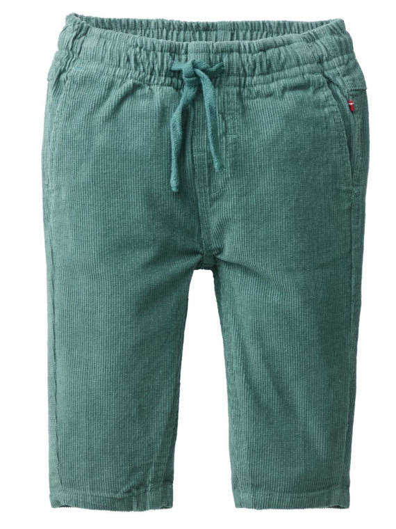 People Wear Organic - Bio Baby Cordhose mit Taschen, eukalyptus