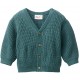 People Wear Organic - Bio Baby Strickjacke, eukalyptus