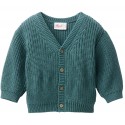 People Wear Organic - Bio Baby Strickjacke, eukalyptus