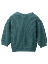 People Wear Organic - Bio Baby Strickjacke, eukalyptus