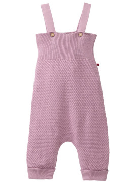 People Wear Organic - Bio Baby Strick-Latzhose, rosa
