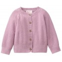 People Wear Organic - Bio Baby Strickjacke, malve